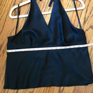 Banana Republic 100% Silk Halter top